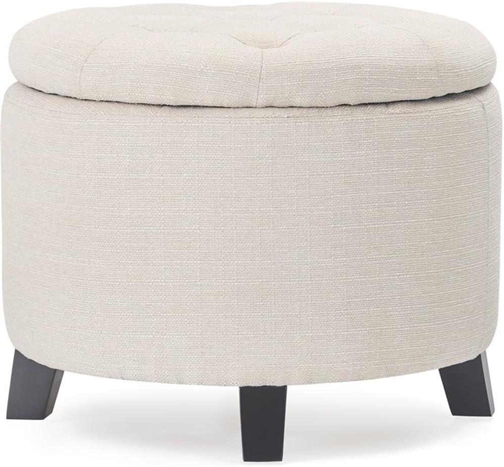 Bennett ClickDecor Button Tufted Storage Ottoman