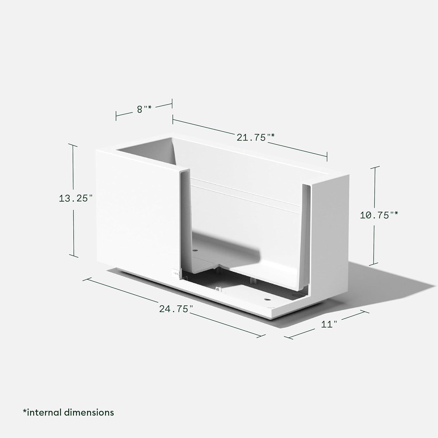 Veradek Block Series Long Box Planter