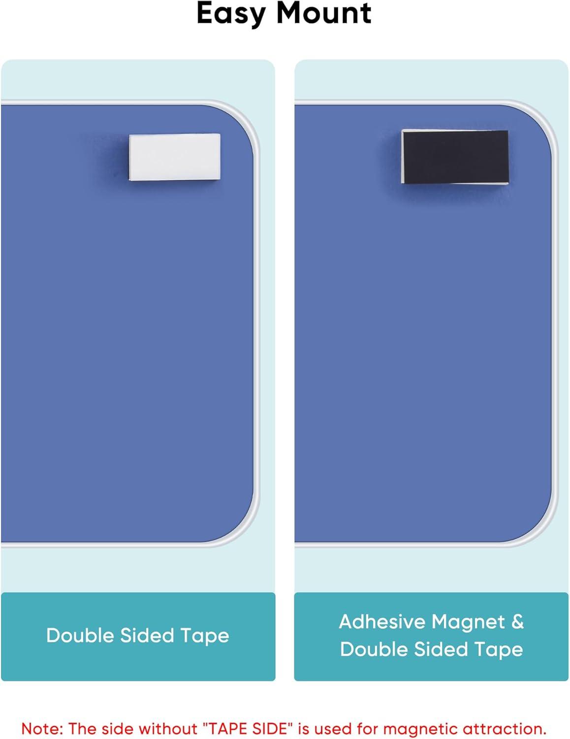 VUSIGN Small Dry Erase Whiteboard, 8.5 x 11 Inches White Board for Kids, Students, Fridge, Locker, Mini Dry Erase Board