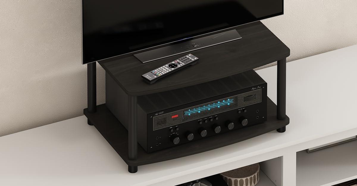 Furinno Turn-N-Tube 11'' H x 24'' W Printer Stand