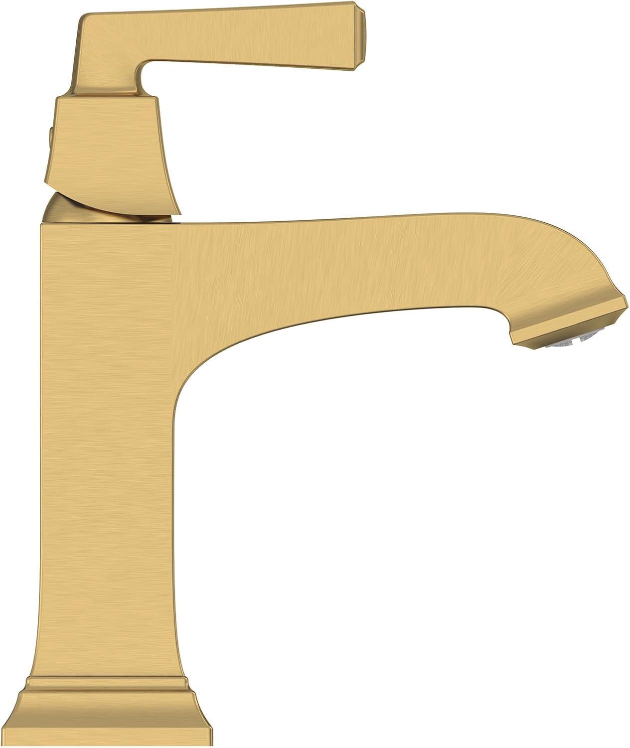 American Standard Town Square S Single-Hole Single-handle Bathroom Faucet with Drain Assembly 7455107.013
