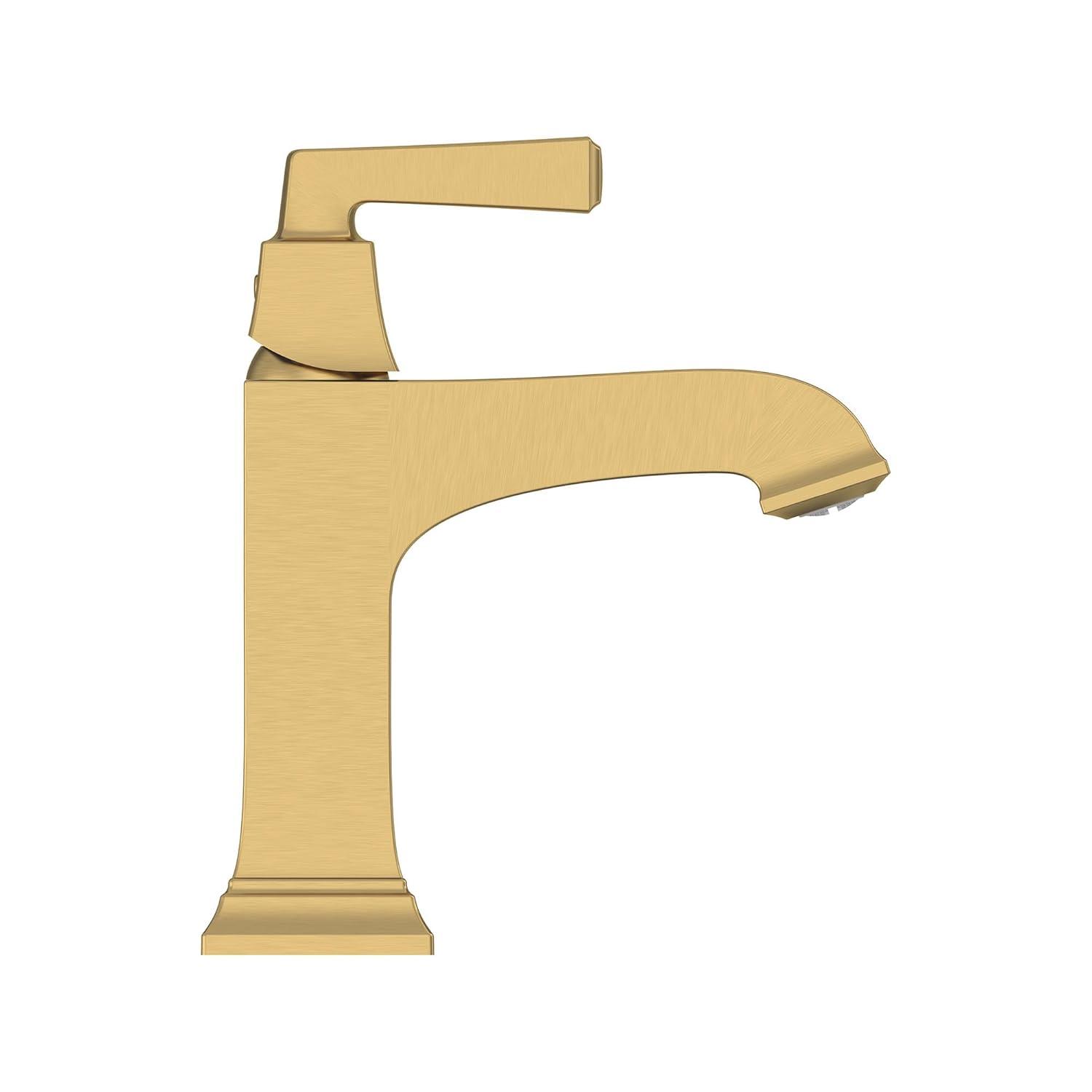 American Standard Town Square S Single-Hole Single-handle Bathroom Faucet with Drain Assembly 7455107.013
