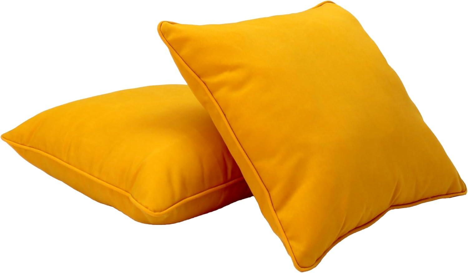 Element Synthetic Throw Square Indoor/Outdoor Pillow Cover & Insert (Set of 2)