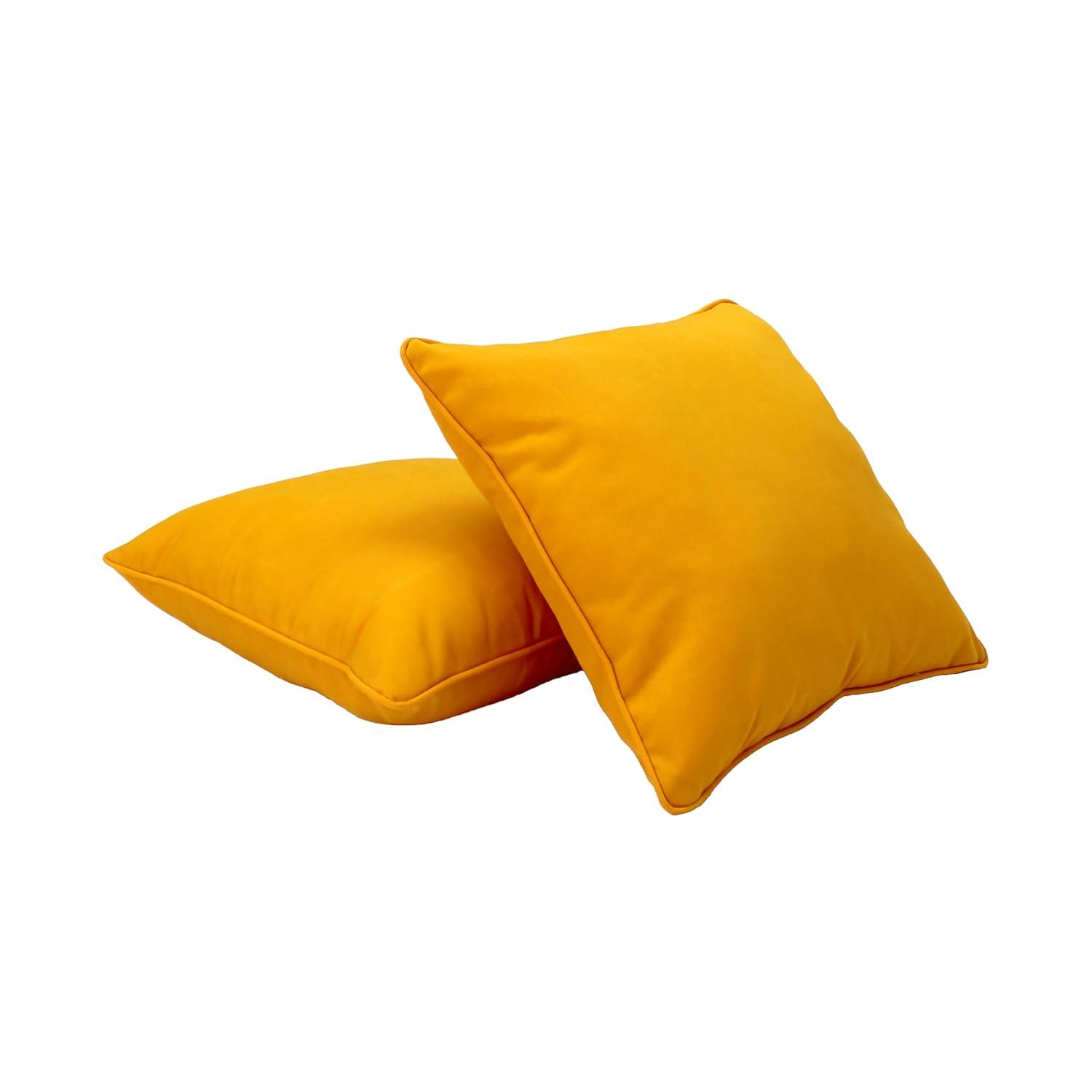 Element Synthetic Throw Square Indoor/Outdoor Pillow Cover & Insert (Set of 2)
