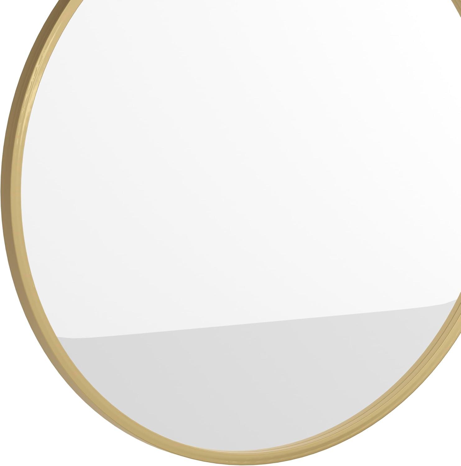 Taylor & Logan Metal Round Wall Mirror