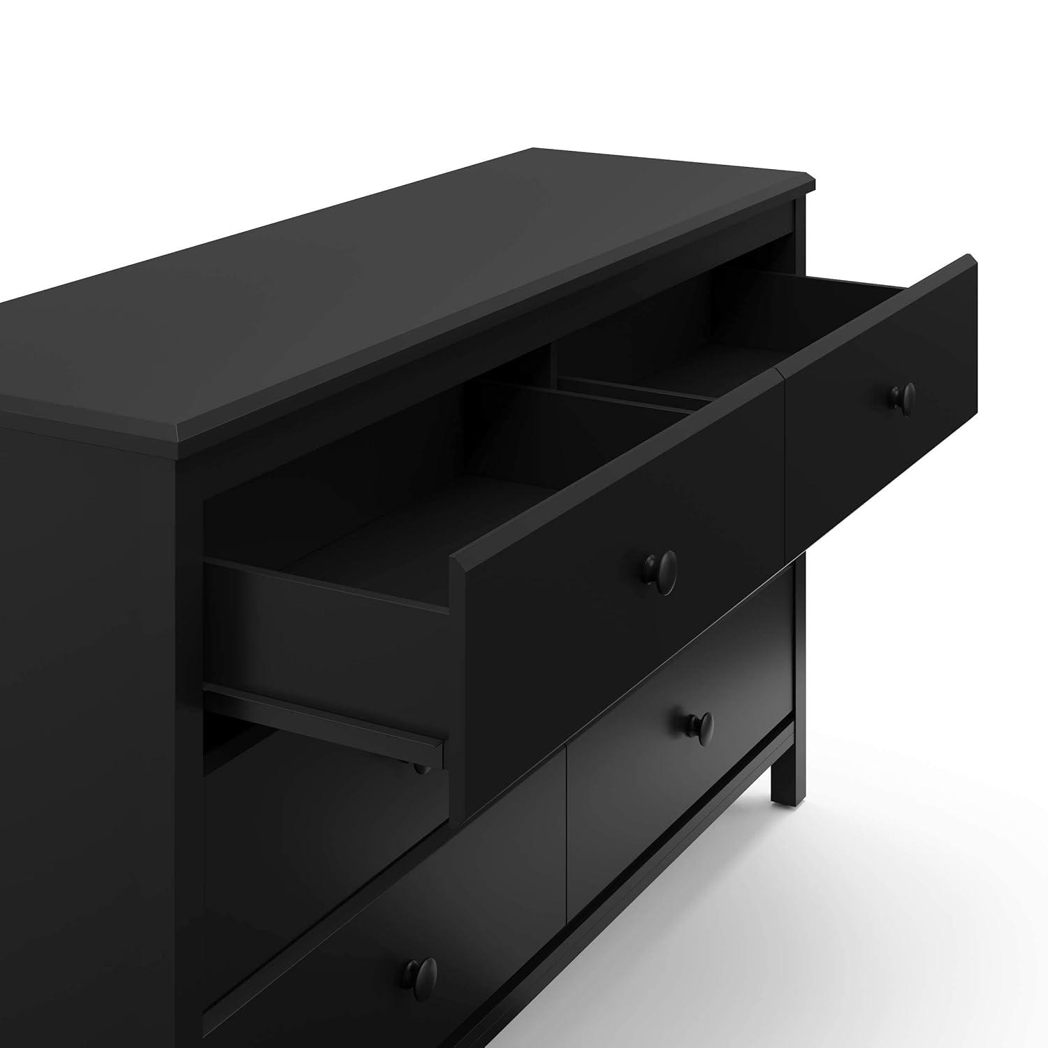 Storkcraft Alpine 6 Drawer Dresser with Interlocking Drawers