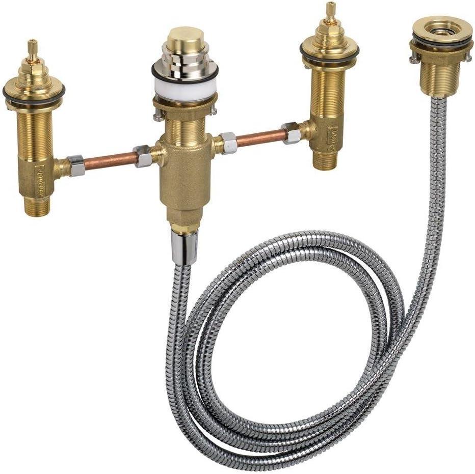 Modern European Brass 4-Hole Tub Filler Rough-In Valve