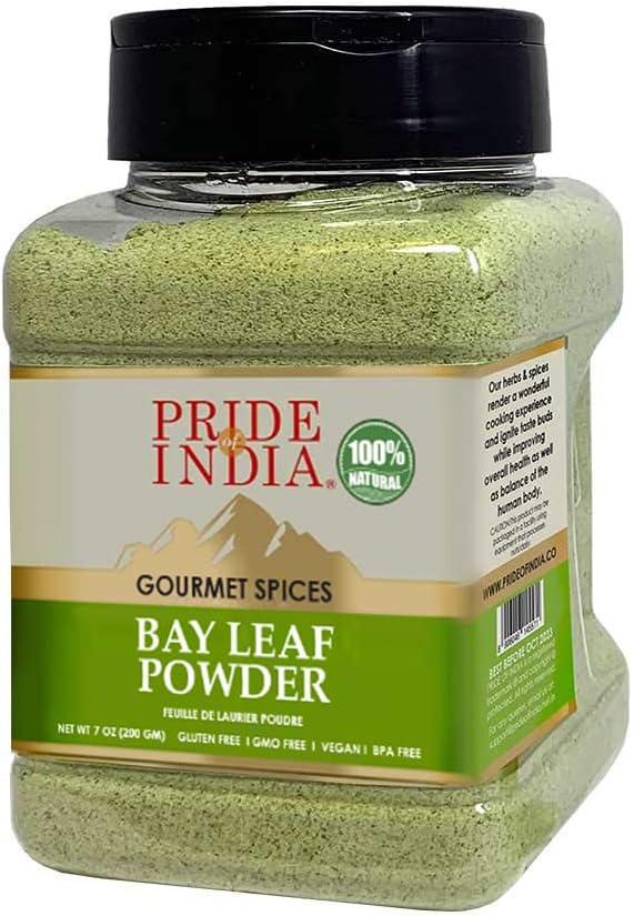 PRIDE OF INDIA Bay Leaf Ground PACK of 1 - 7 Oz