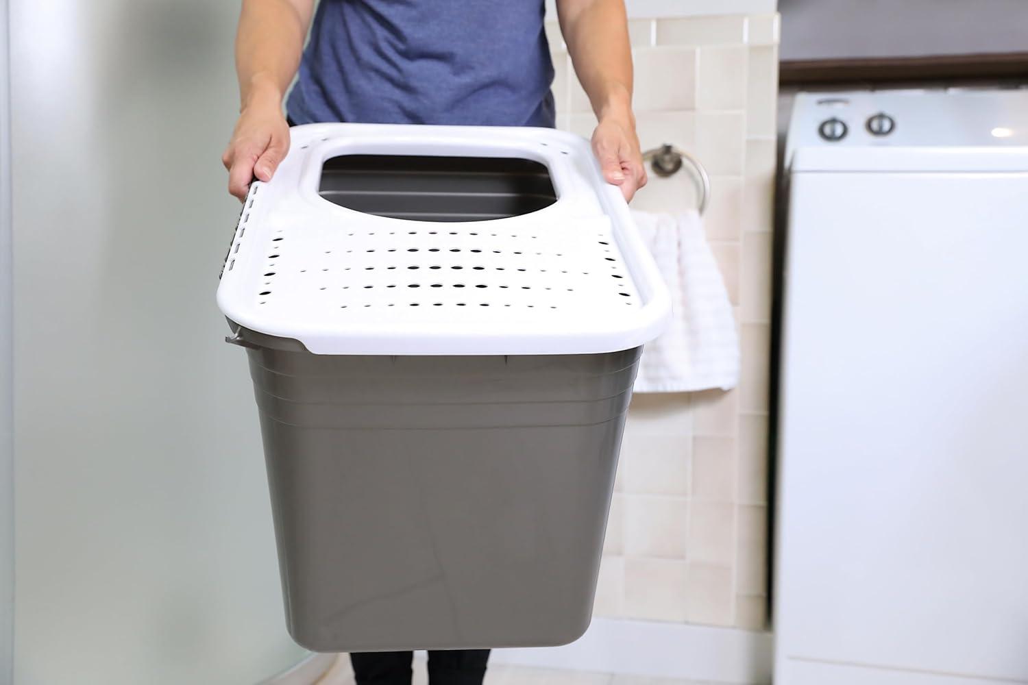 Plastic Enclosed Litter Box