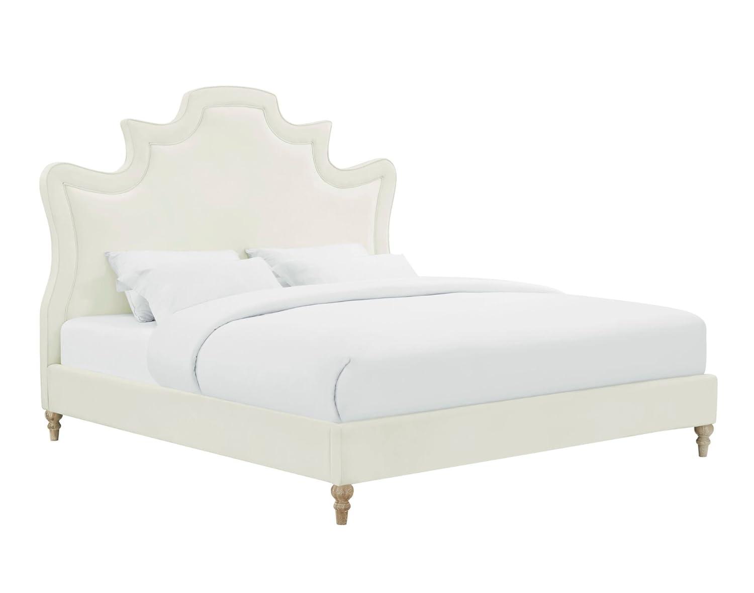 Serenity Upholstered Platform Bed
