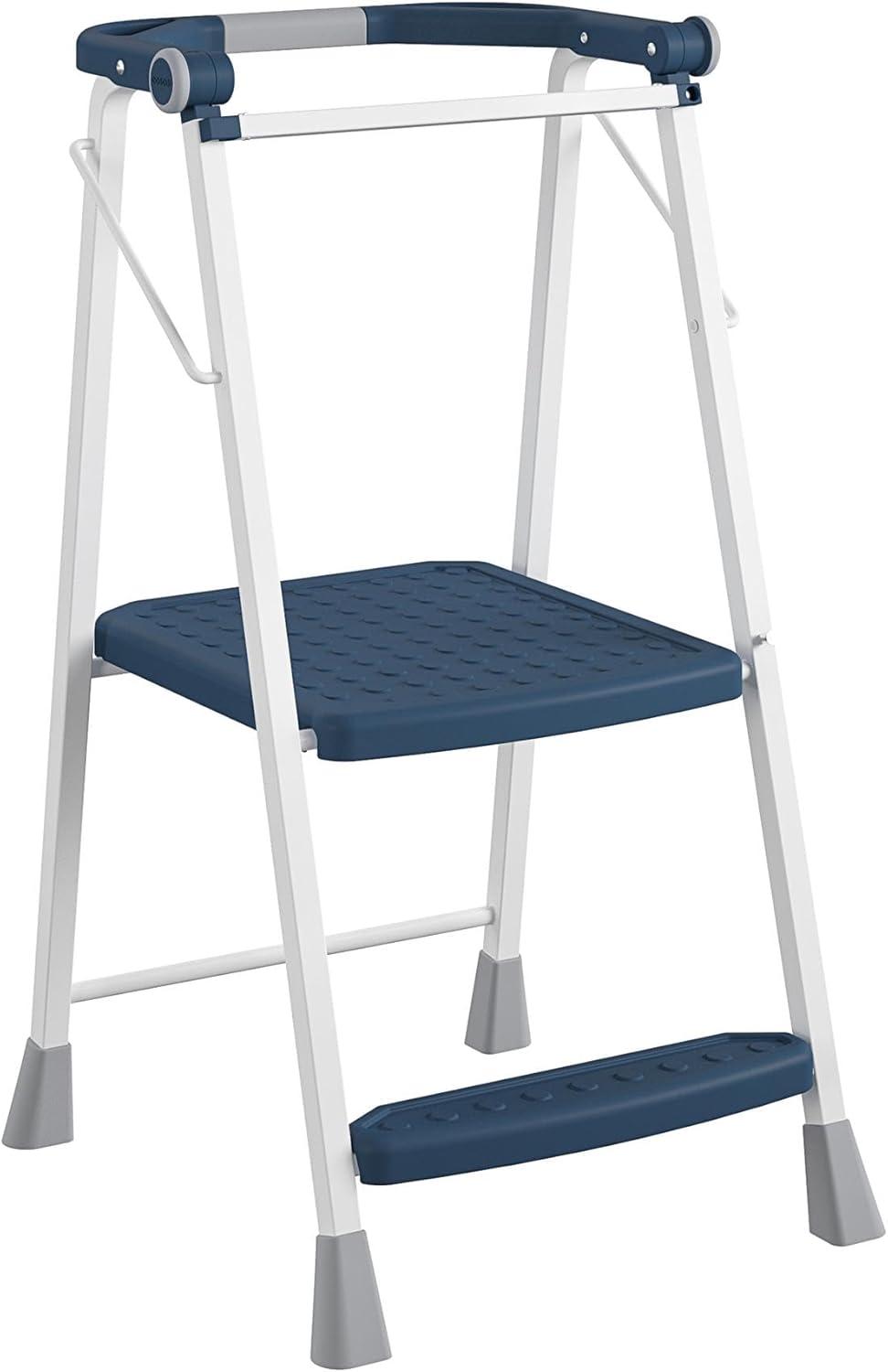 COSCO 2-Step Kitchen Stepper Adult Folding Step Stool, Kids Folding