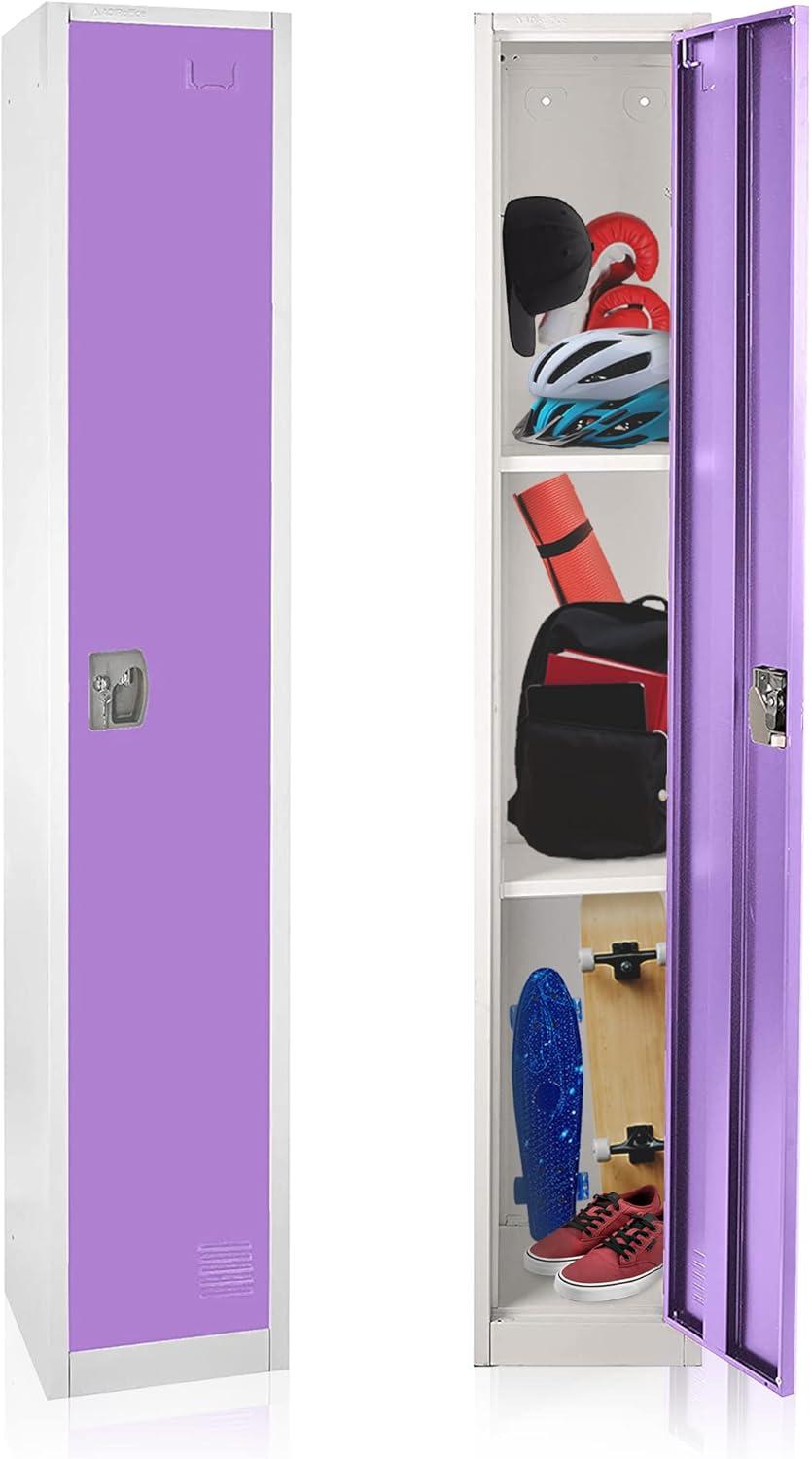 12'' Wide Steel 1-Tier School and Gym Locker