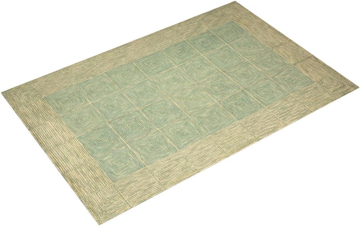 Chris Loves Julia x Loloi Francis Collection FRA-02 Green / Natural, ContemporaryArea Rug