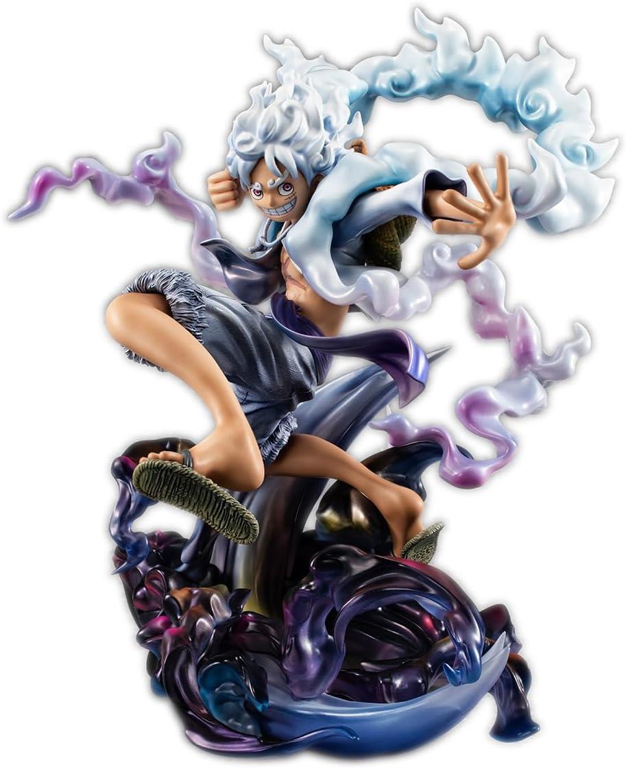MegaHouse One Piece: Monkey D. Luffy Gear Five Wa-Maximum Portrait of Pirates (P.O.P.) PVC Figure