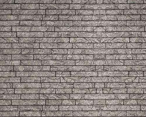 Innovera Decor by Palram Ledge Stone 24" x 24" PVC Wall Paneling in Portland Cement