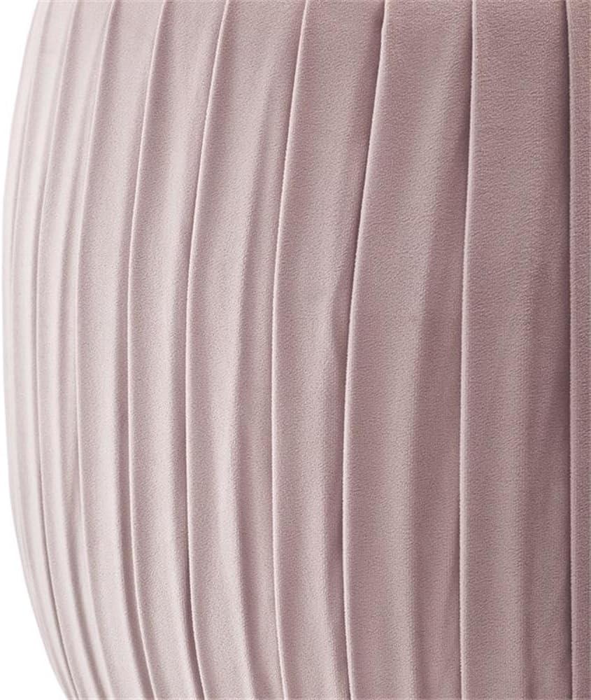 Adore Decor Adore Pleated Ottoman