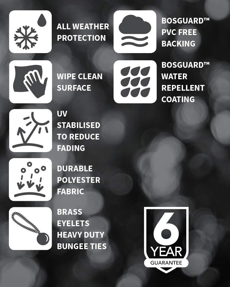 Bosmere C567 Chaise / Steamer Chair Cover - 59 x 24 in. - Green