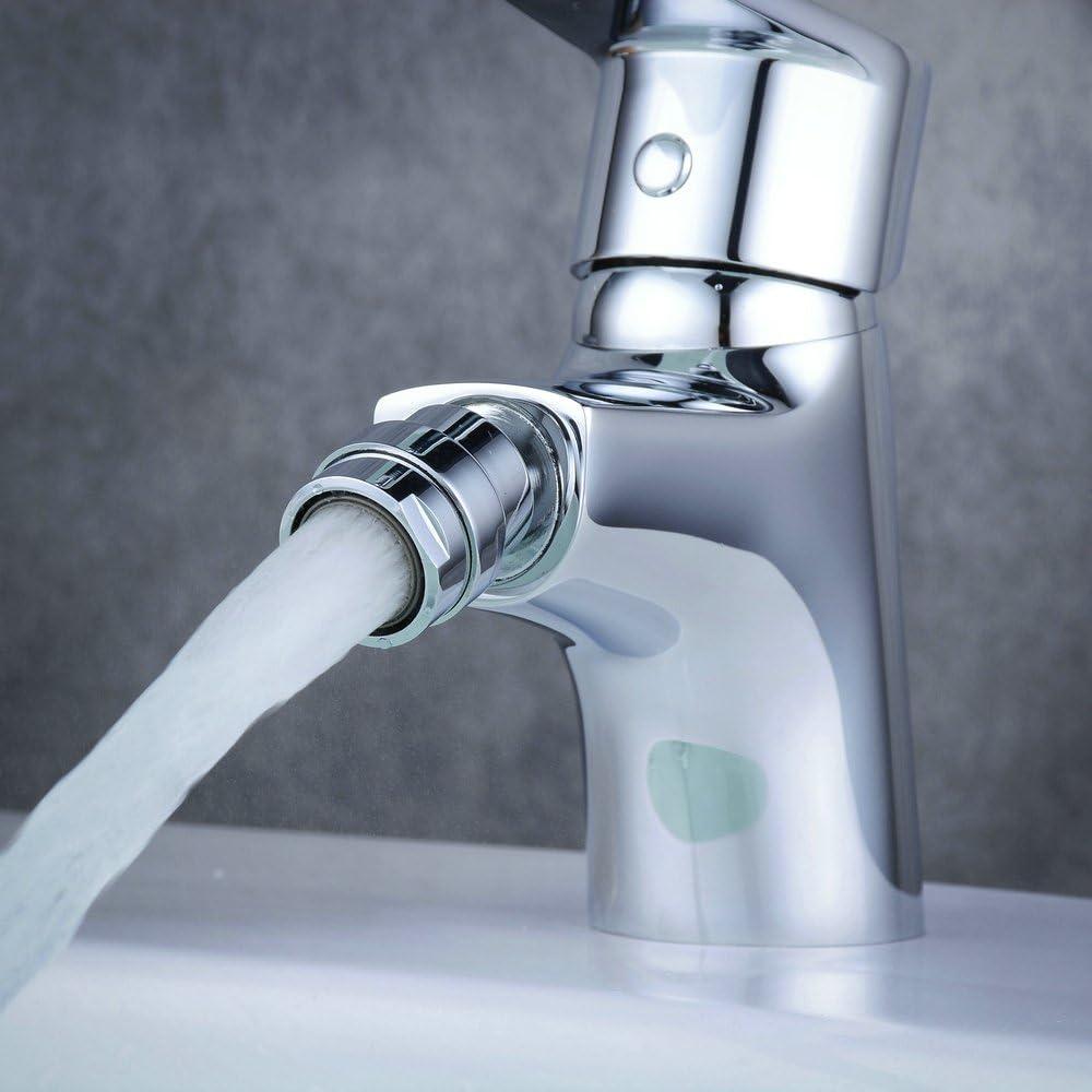Beelee BL6787 Bath Bidet Faucet Single Hole with Metal Lever Handle