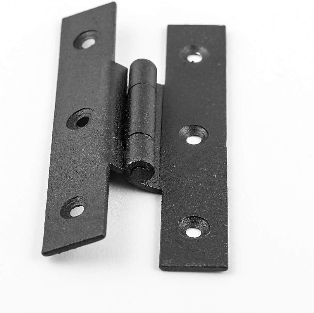 Cast Iron H Style Face Mount Hinge