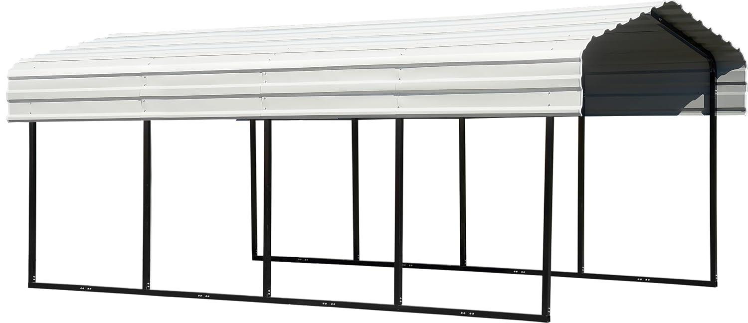 Arrow Arrow Galvanized Steel Carport