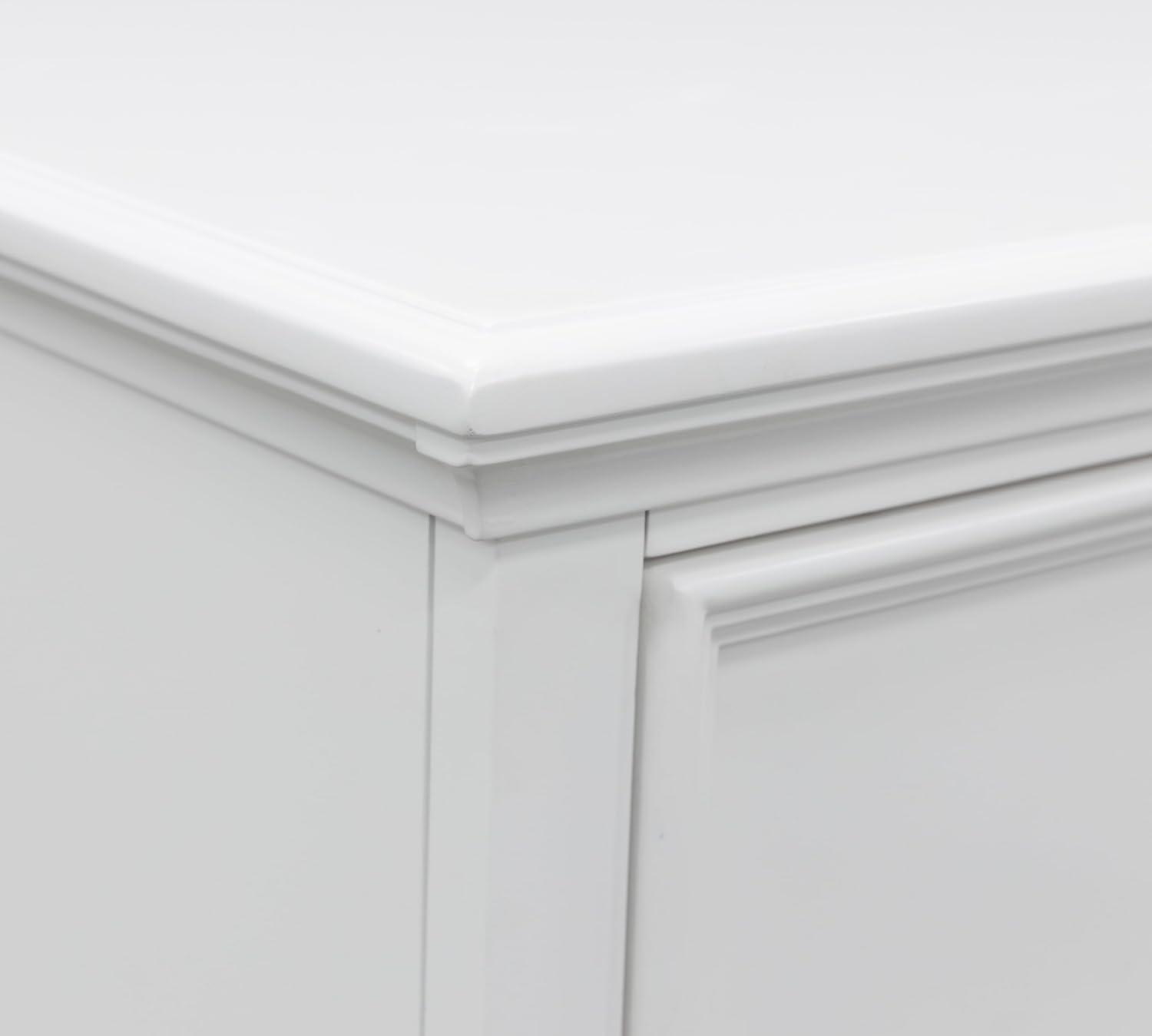 Fortman White Chest of Drawers