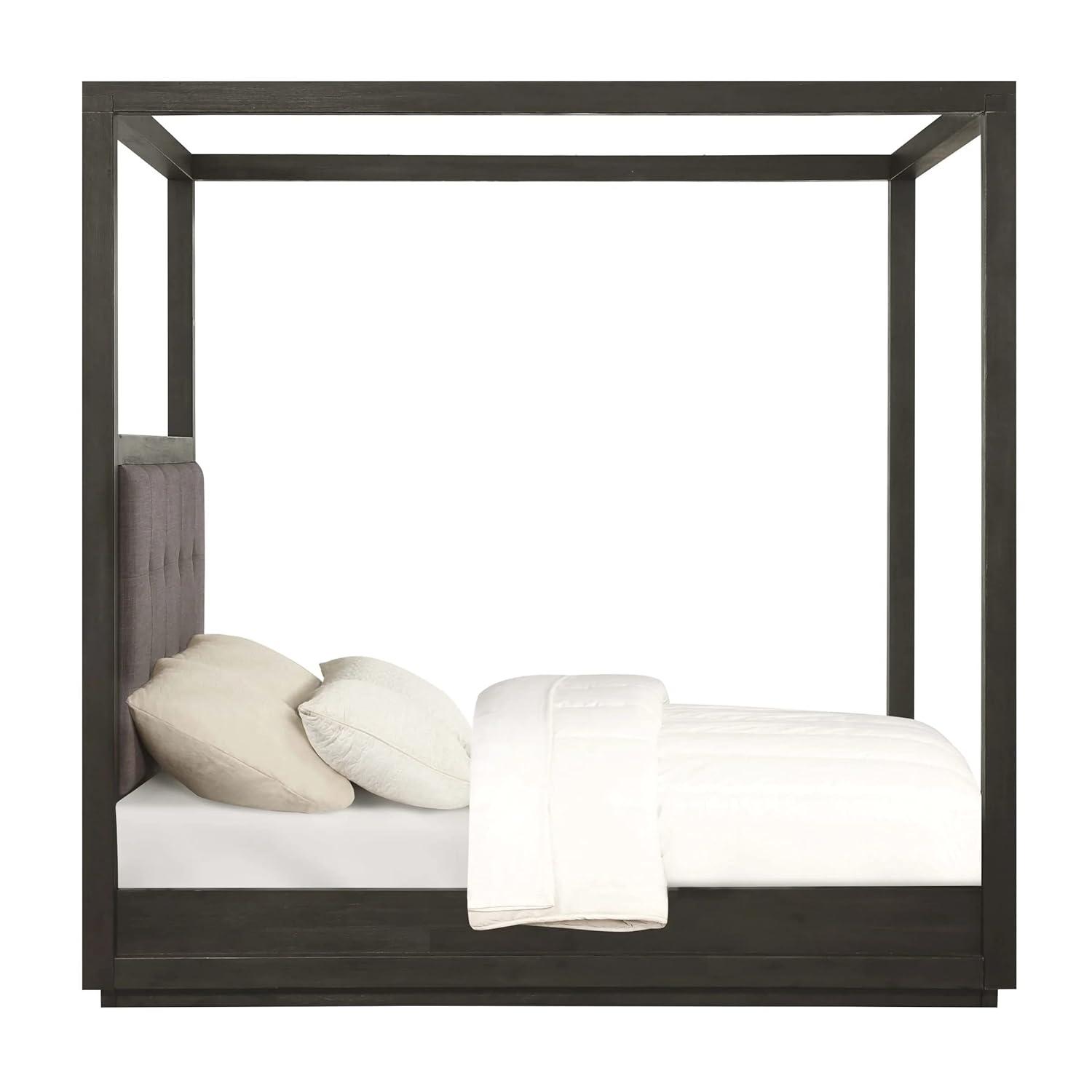 Eloise Upholstered Canopy Bed