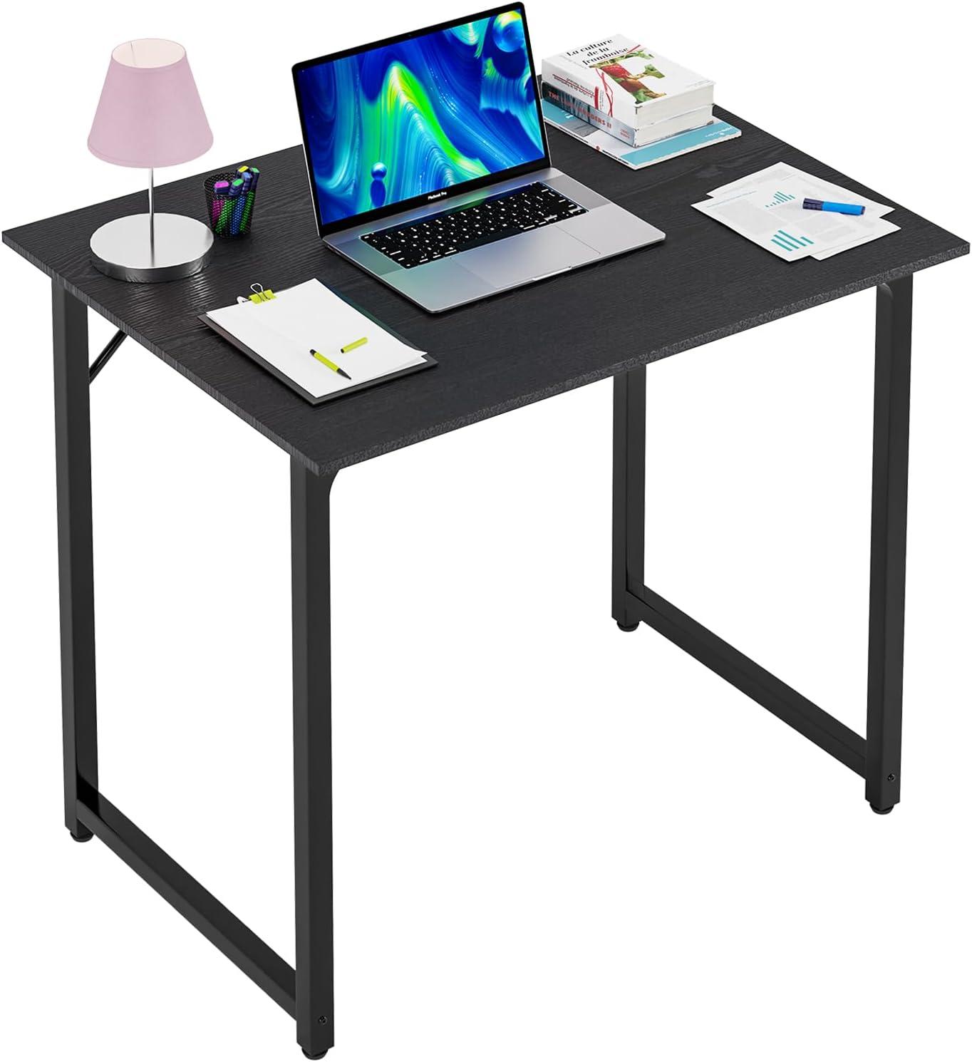 FDW Computer Desk 32/39/47 inch Length Study Writing Table, Adjustable feet, Modern Furniture for Home Office