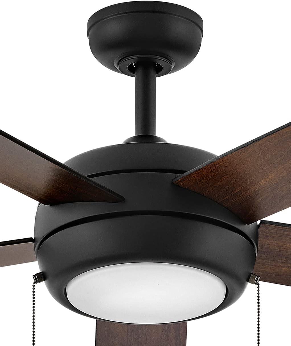 Hinkley Lighting 904060F-Lia Croft 60" 5 Smart Blade Led Indoor Ceiling Fan - Black