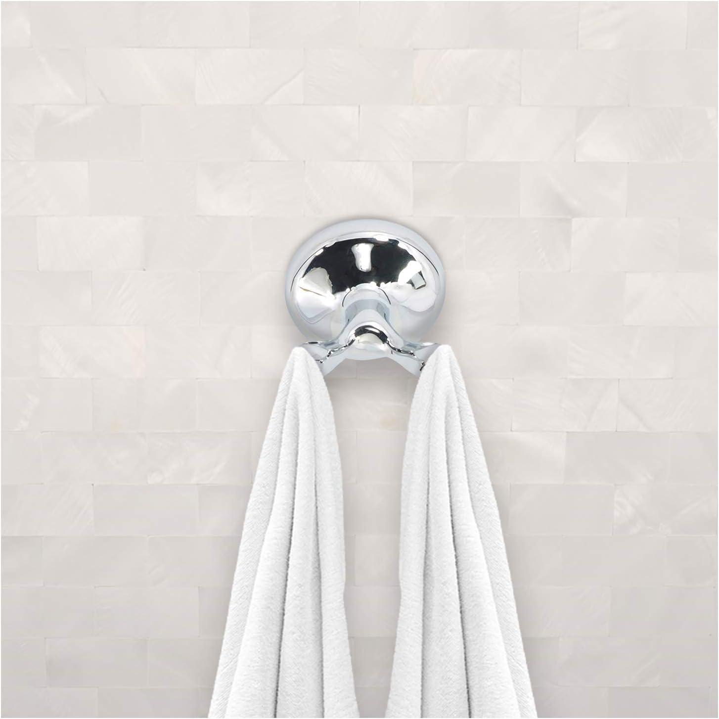 4-Piece Bathroom Hardware Accessory Set With 24" Towel Bar (Chrome Finish)