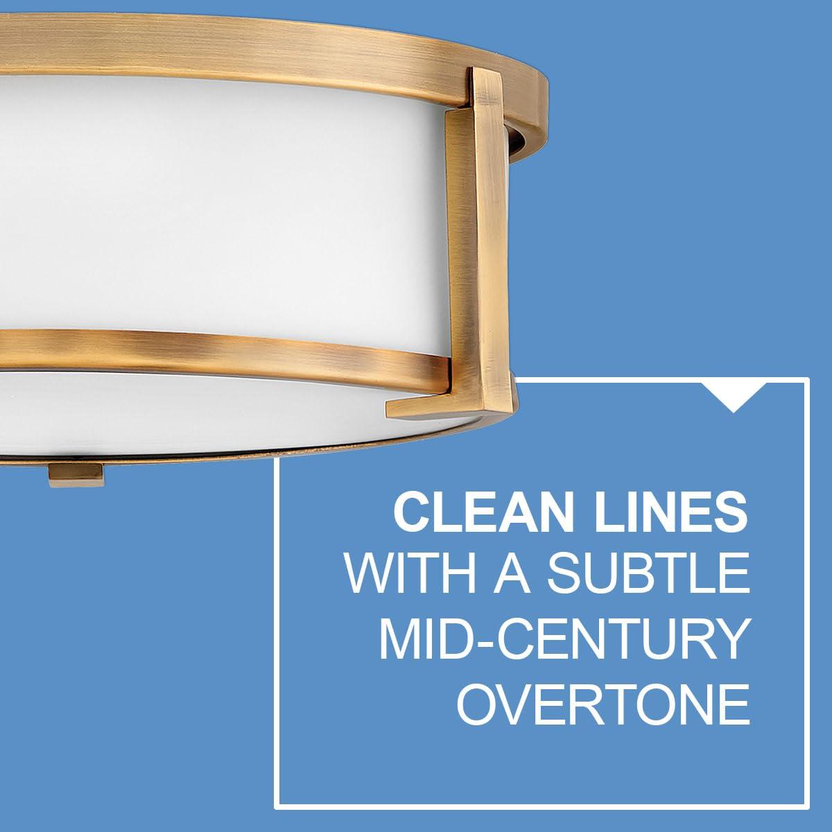 Lowell Three-Light Flush Mount Ceiling Light