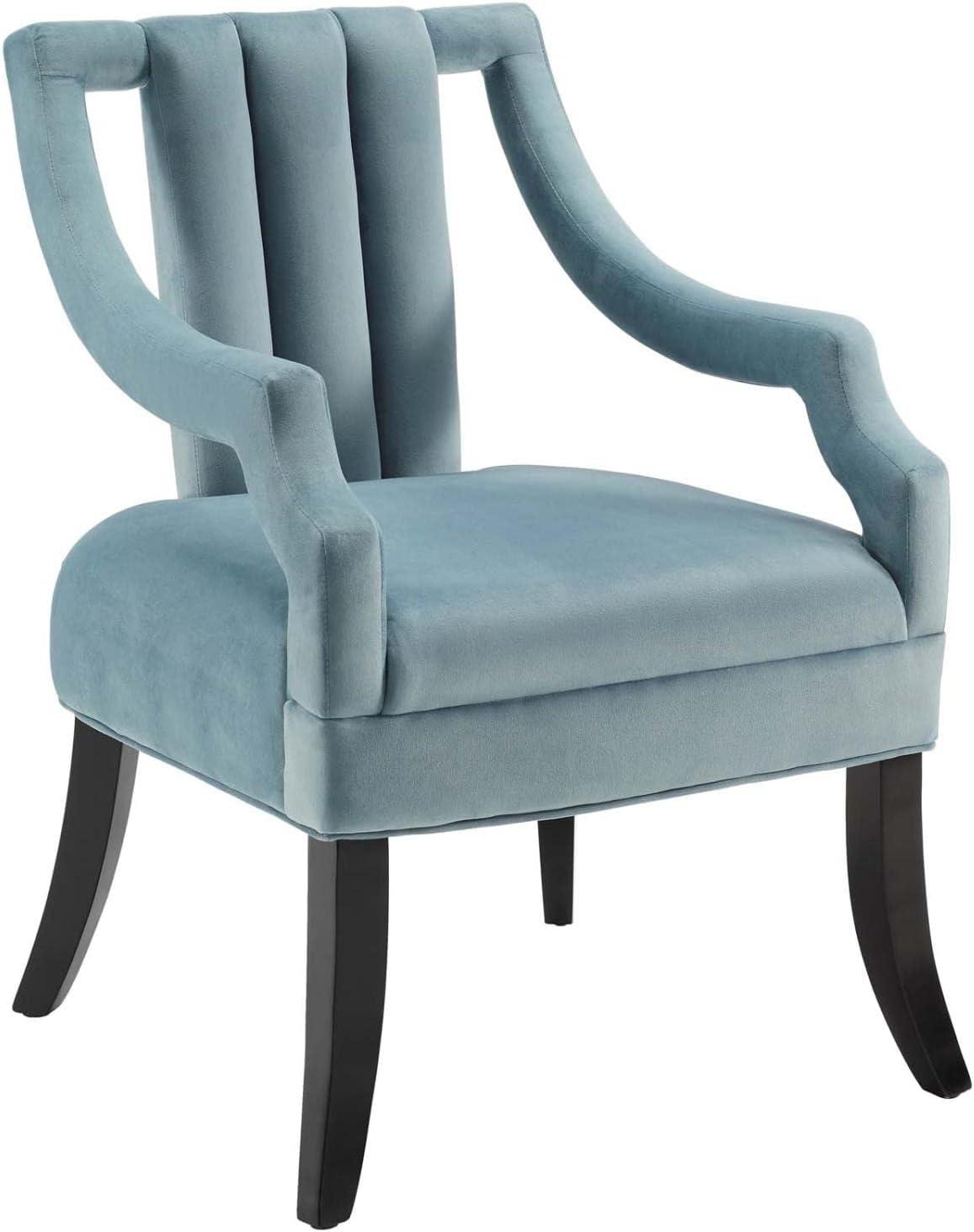 Harken Performance Velvet Accent Chair by Modway