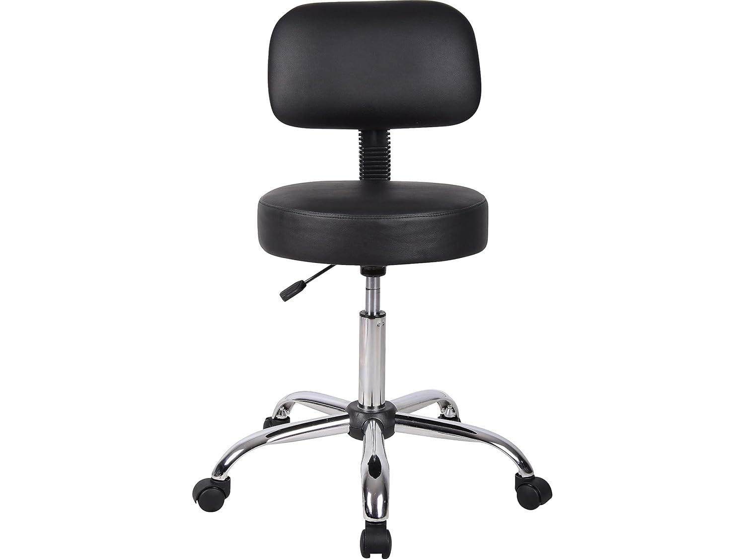 Boss Office Products Vinyl Drafting Chair