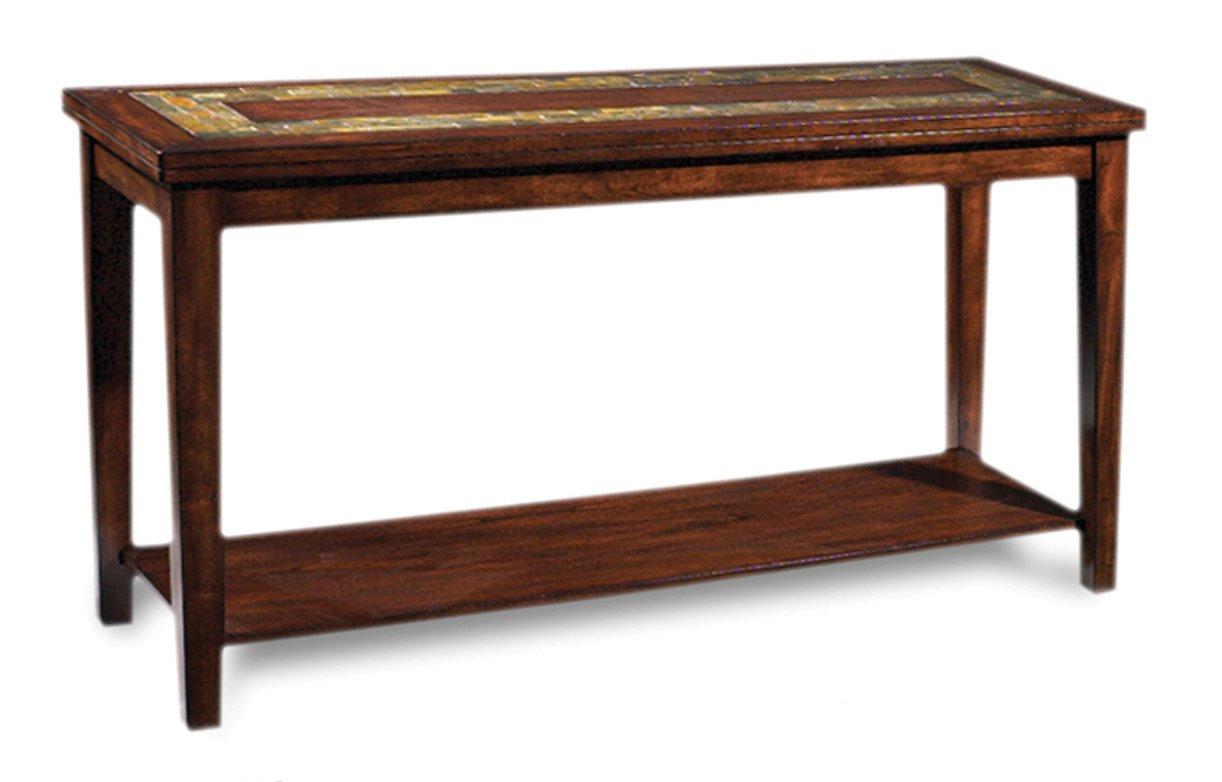 Steve Silver Company Davenport Slate Sofa Table, 56" x 19" x 30", Brown