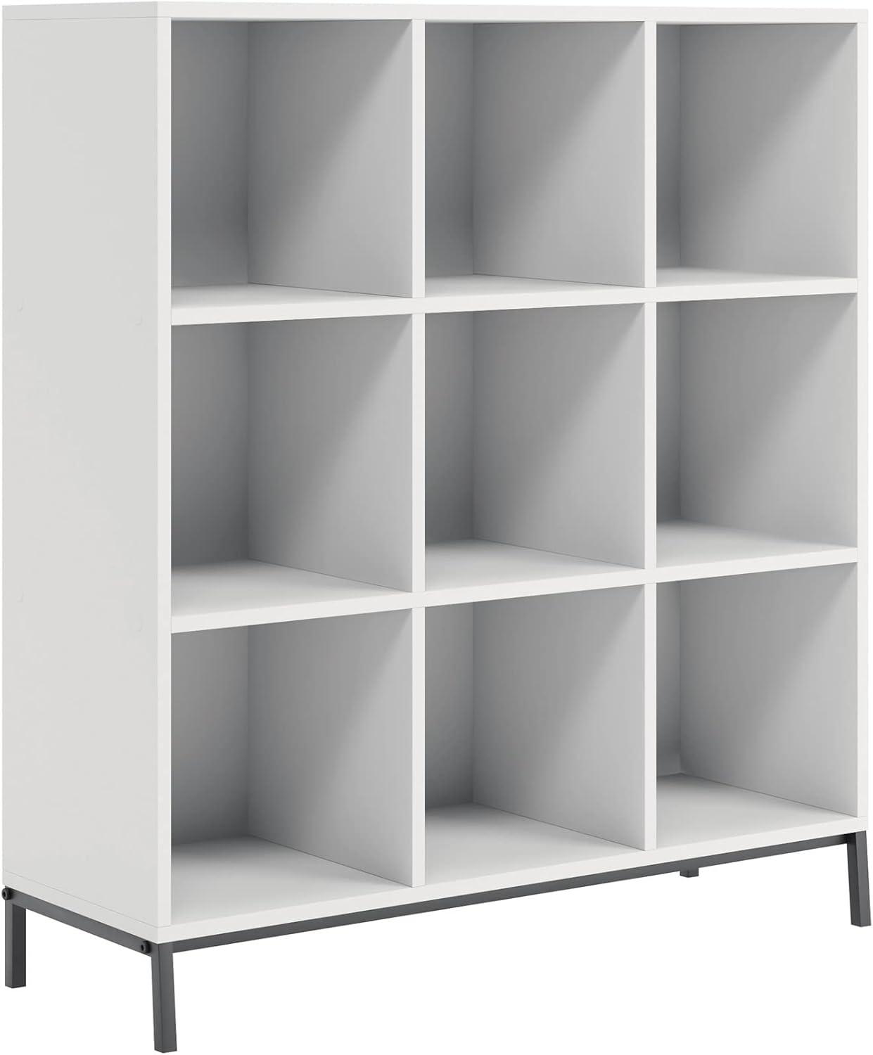 38.22" 9 Cube North Avenue Bin Shelves Organizer - Sauder