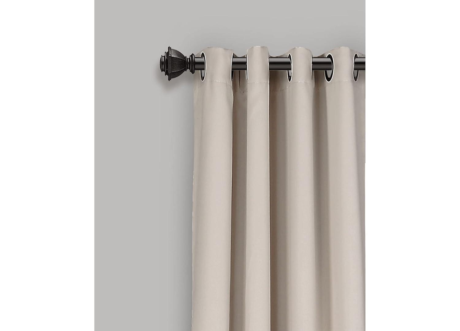 Lush Decor Insulated Polyester Blackout Curtain Pair (Set of 2)
