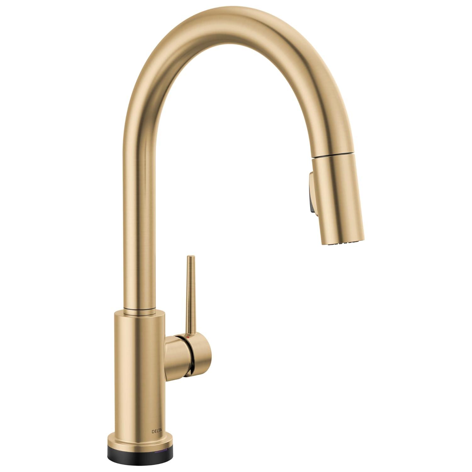 Trinsic Pull Down Sprayer Touch Kitchen Sink Faucet, Touch Control Kitchen Faucet