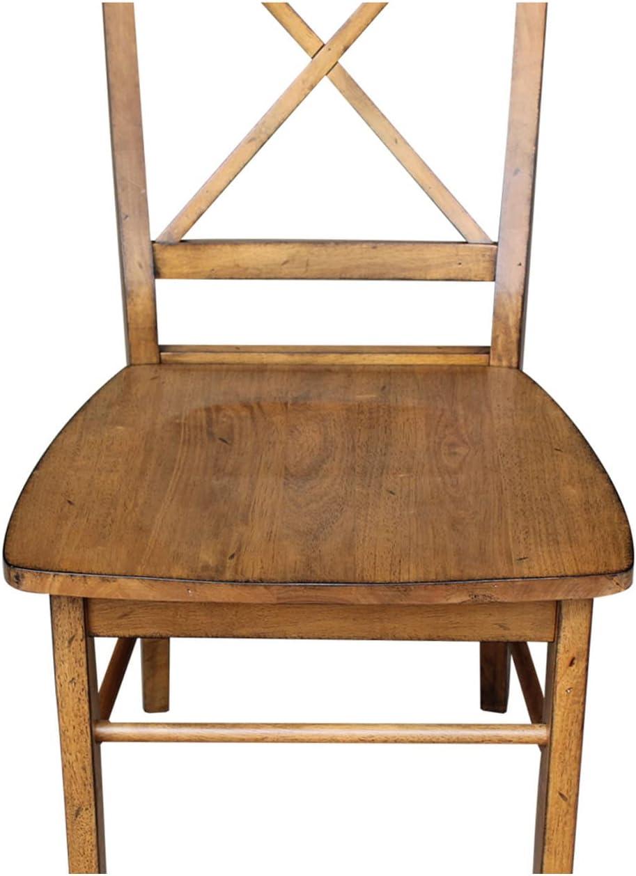 X-Back Chair with Solid Wood Seat