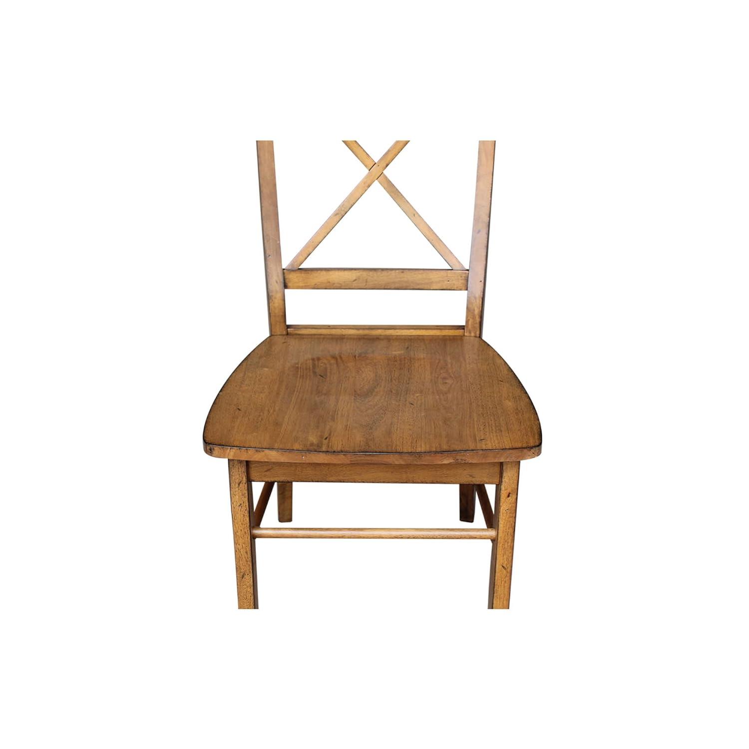 X-Back Chair with Solid Wood Seat