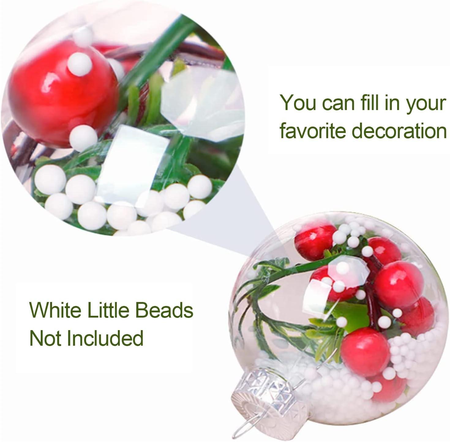 Clearance! Christmas Ornaments 12Pc Christmas Plastic Balls B, 12X Plastic Balls Christmas Decorations Off Promotions!