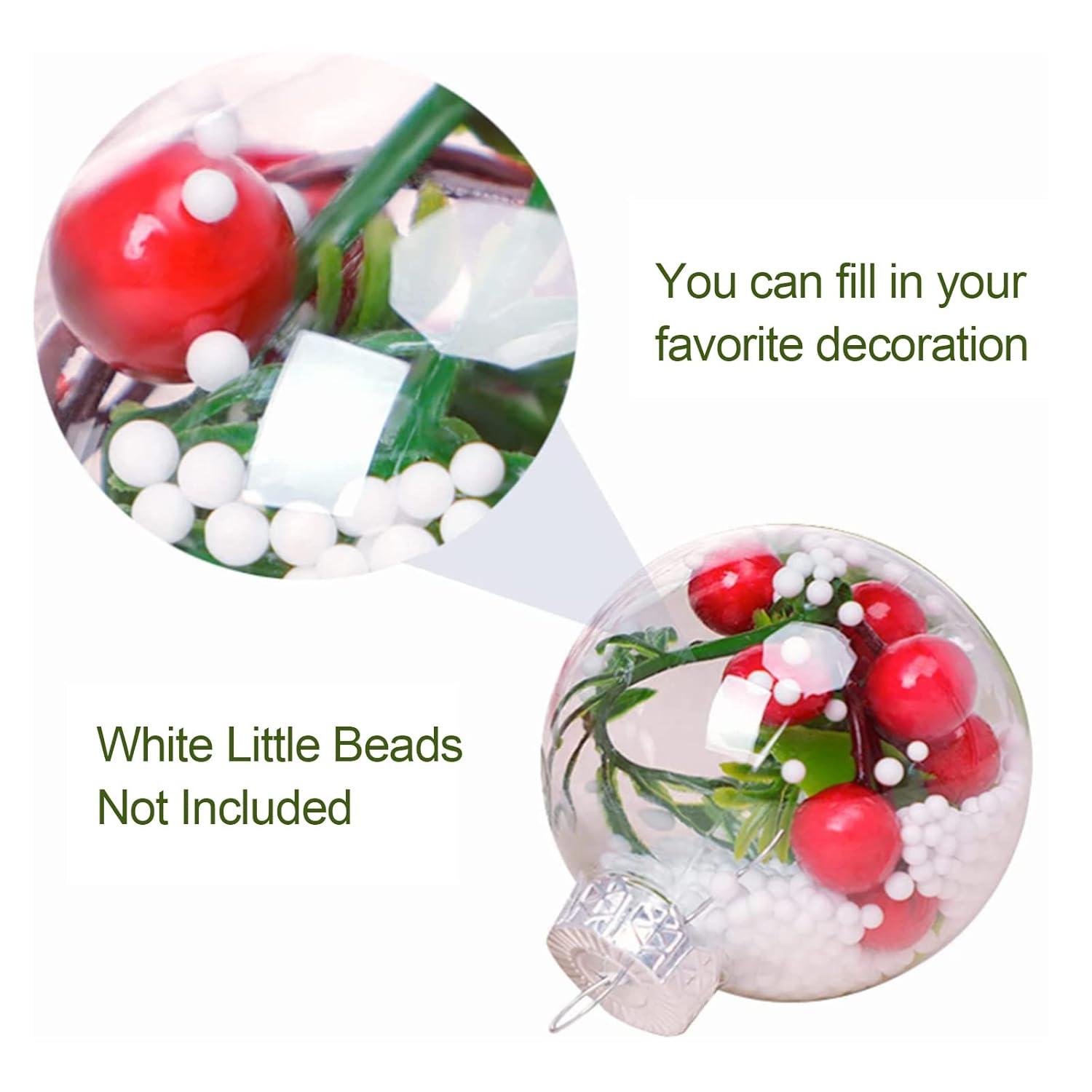 Clearance! Christmas Ornaments 12Pc Christmas Plastic Balls B, 12X Plastic Balls Christmas Decorations Off Promotions!