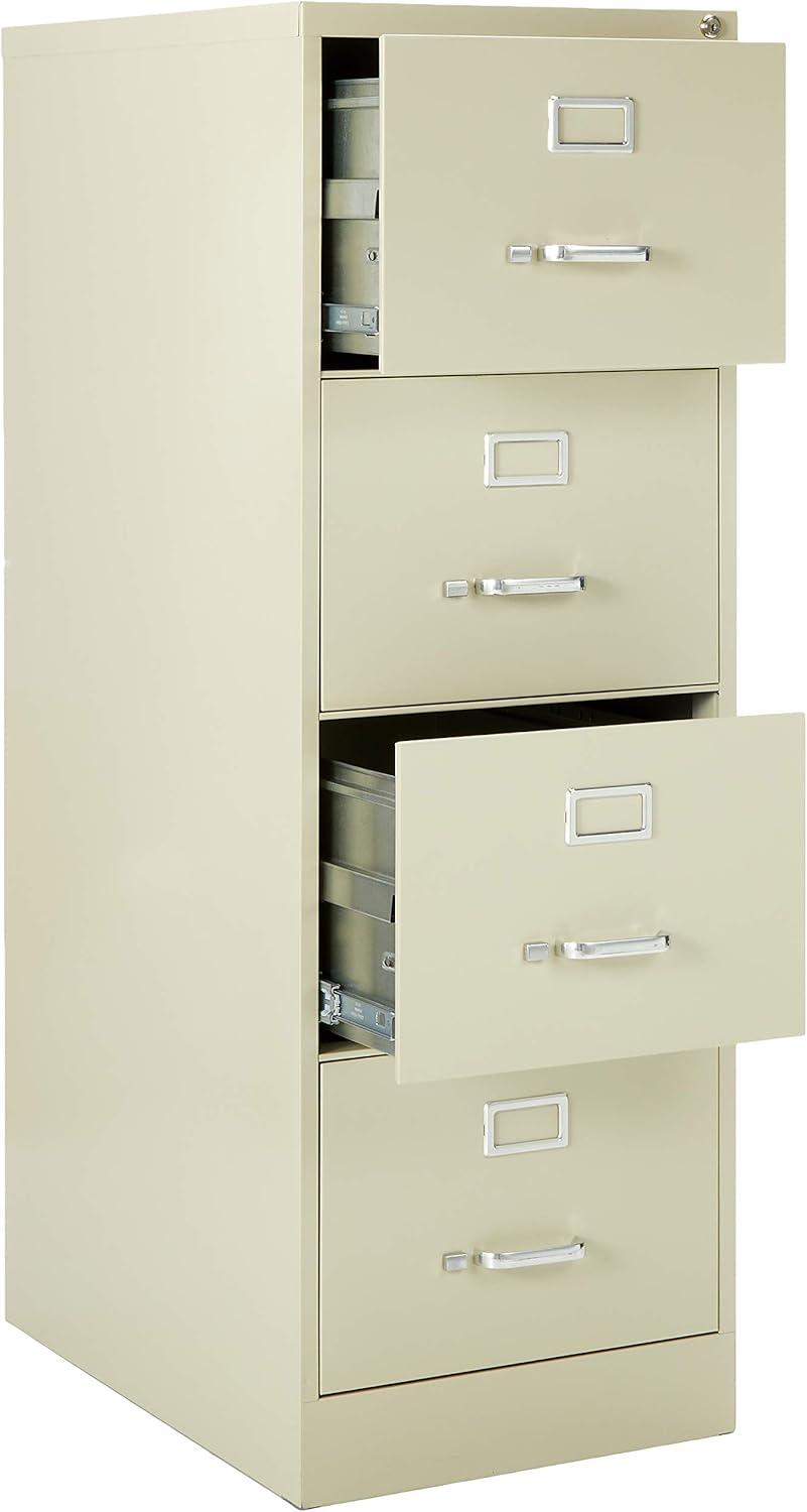 Fortress 18'' Wide 4 -Drawer Steel File Cabinet