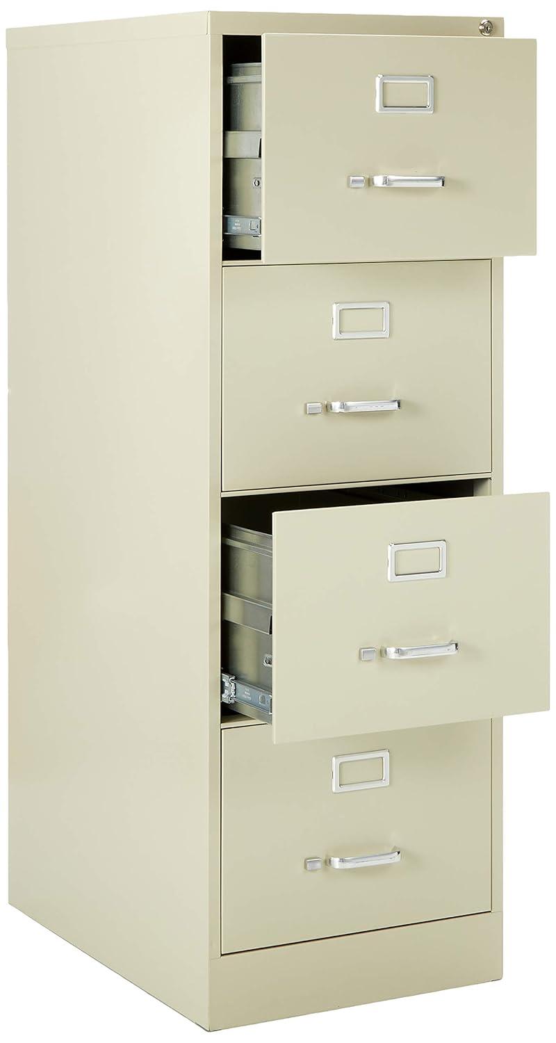 Fortress 18'' Wide 4 -Drawer Steel File Cabinet