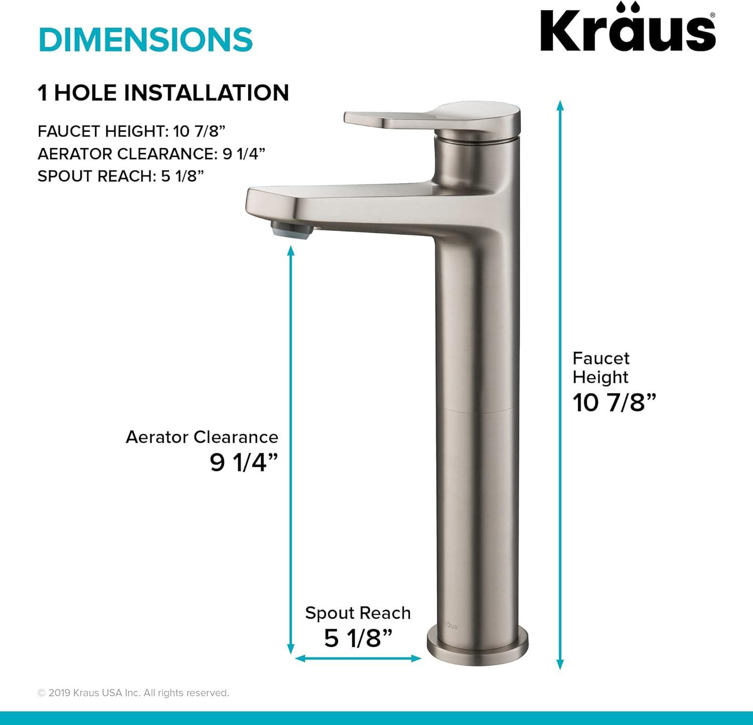 Indy Single Hole Bathroom Faucet