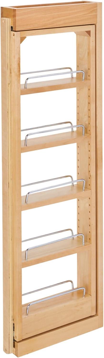 Rev-A-Shelf Pull Out Wall Filler Cabinet Wooden Organizer