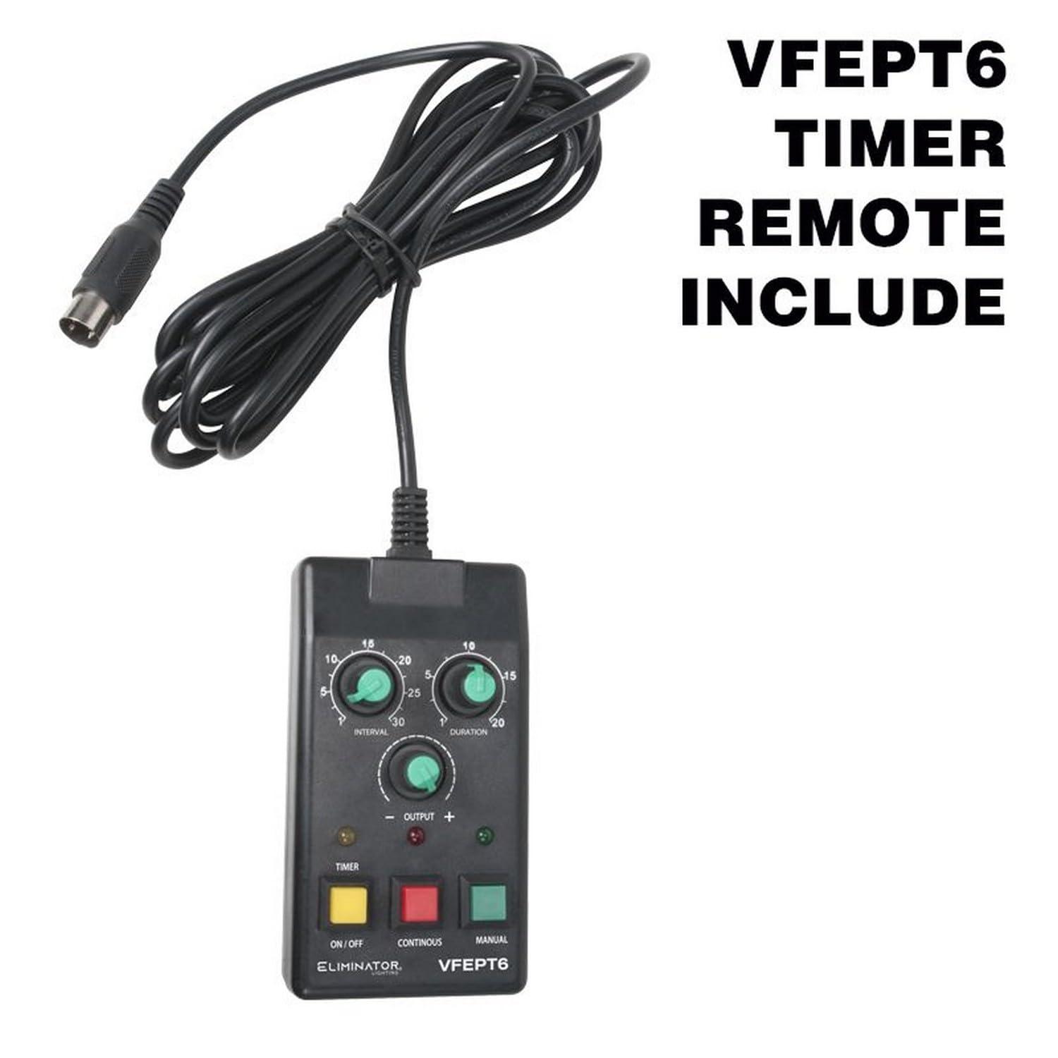 Eliminator Lighting VF1600 EP 1500W Mobile DMX Fog Machine