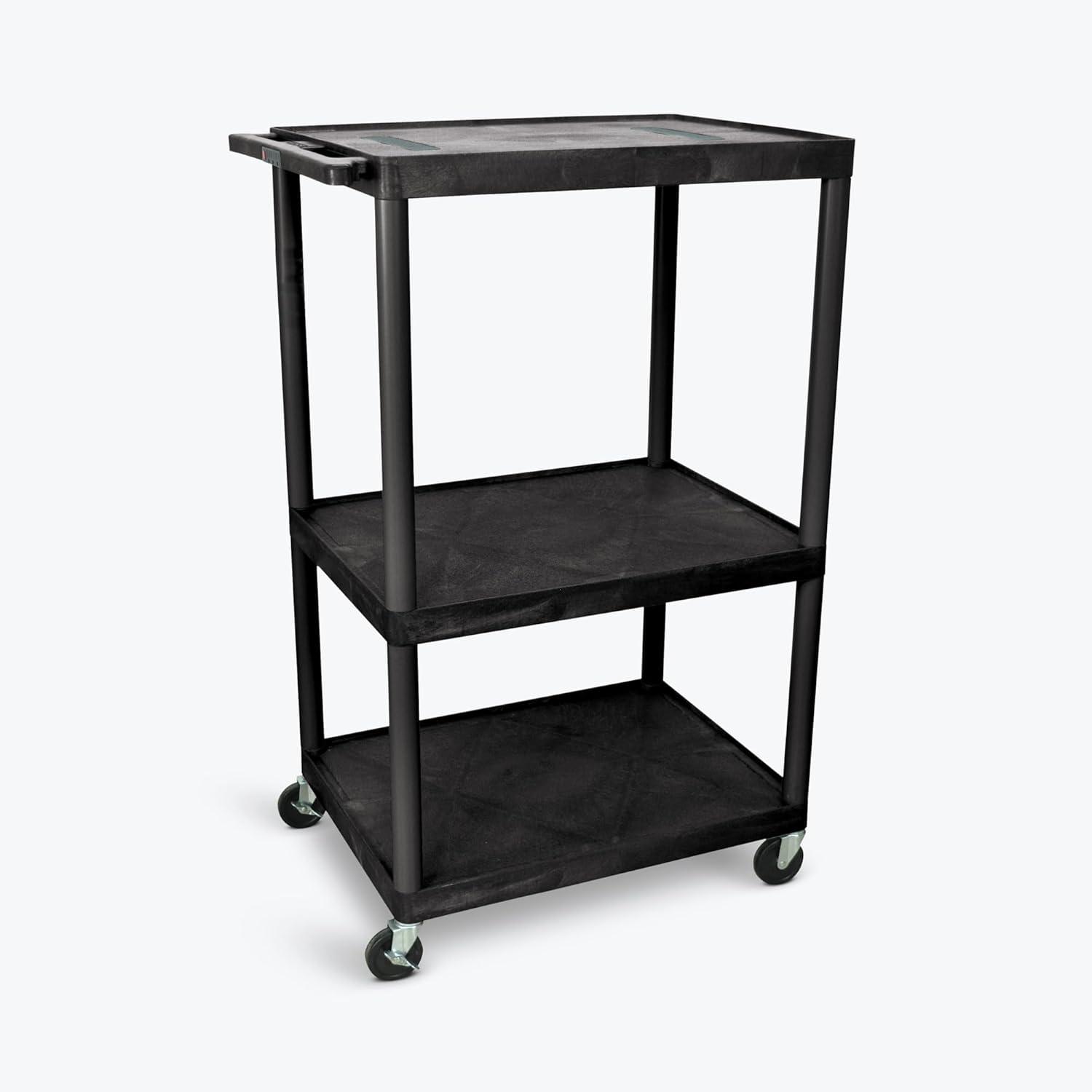 Tuffy Open Shelf Endura Video AV Cart