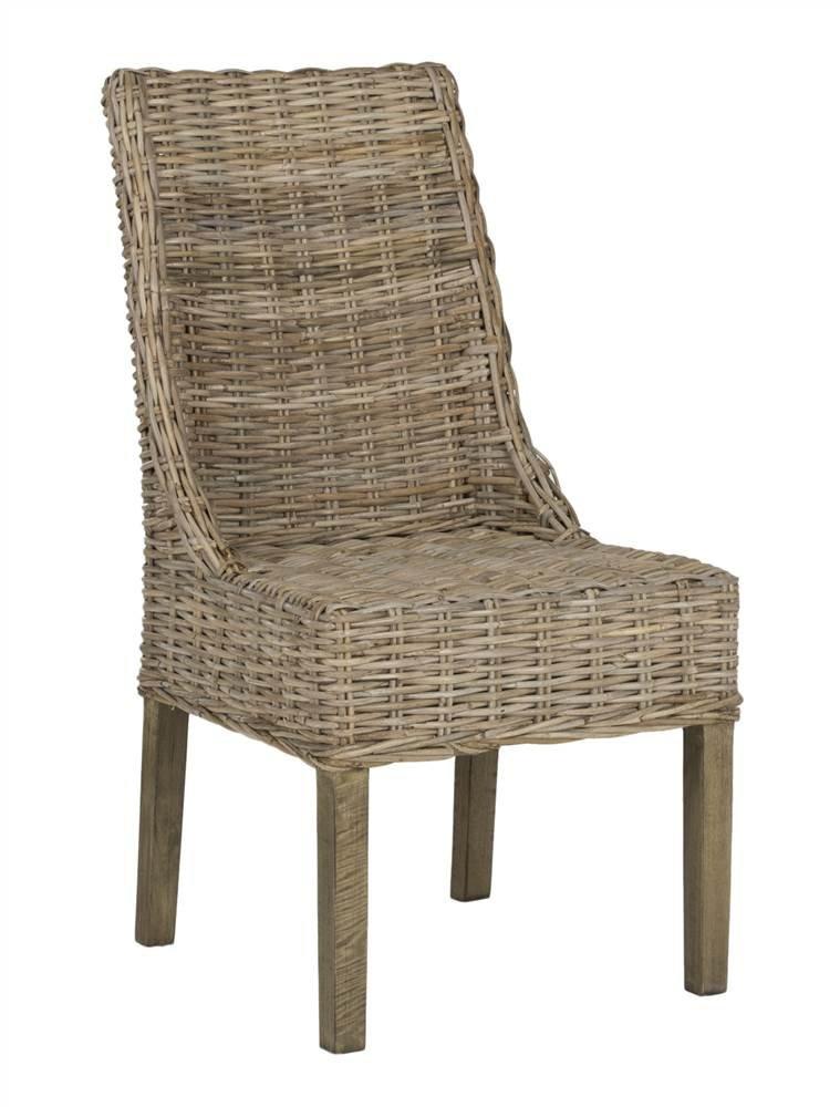 Armine Wicker Side Chair (Set of 2)