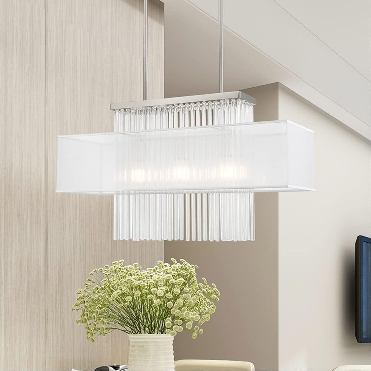 Livex Lighting Alexis 3 - Light Chandelier in  Brushed Nickel