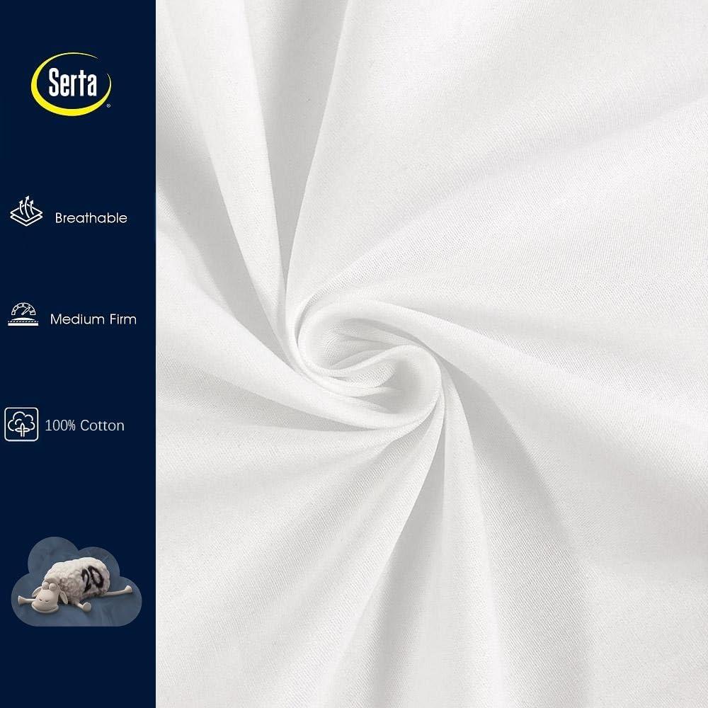 Serta Serta 300 Thread Medium Down Bed Pillow