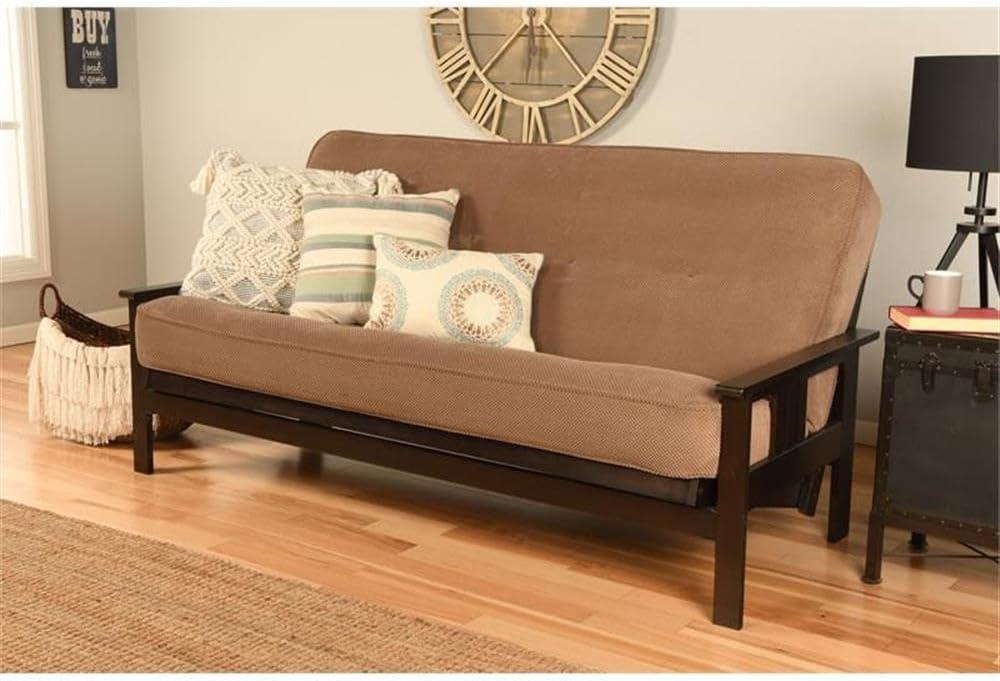 Kodiak Furniture 7" Full Foam & Cotton Futon Pad, Brown
